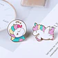 Pins De Unicornios / Unicornios / Broches Metálicos (pines) - Miniatura 7