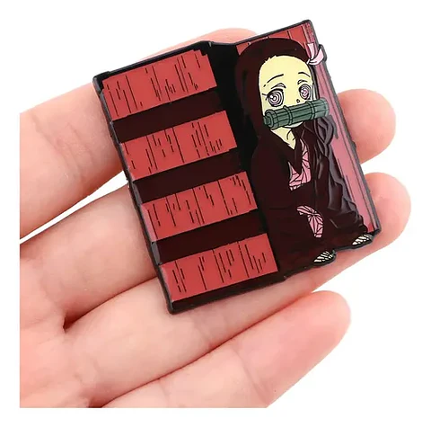 Pins De Nezuko Kamado / Demon Slayer / Broches Metálicos
