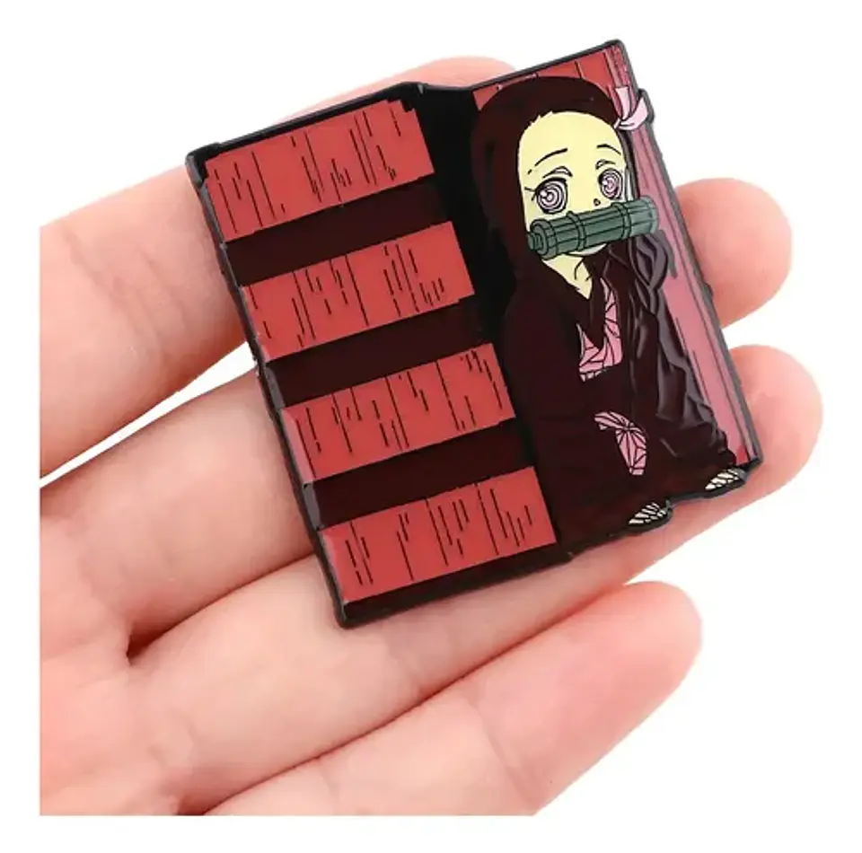 Pins De Nezuko Kamado / Demon Slayer / Broches Metálicos 2