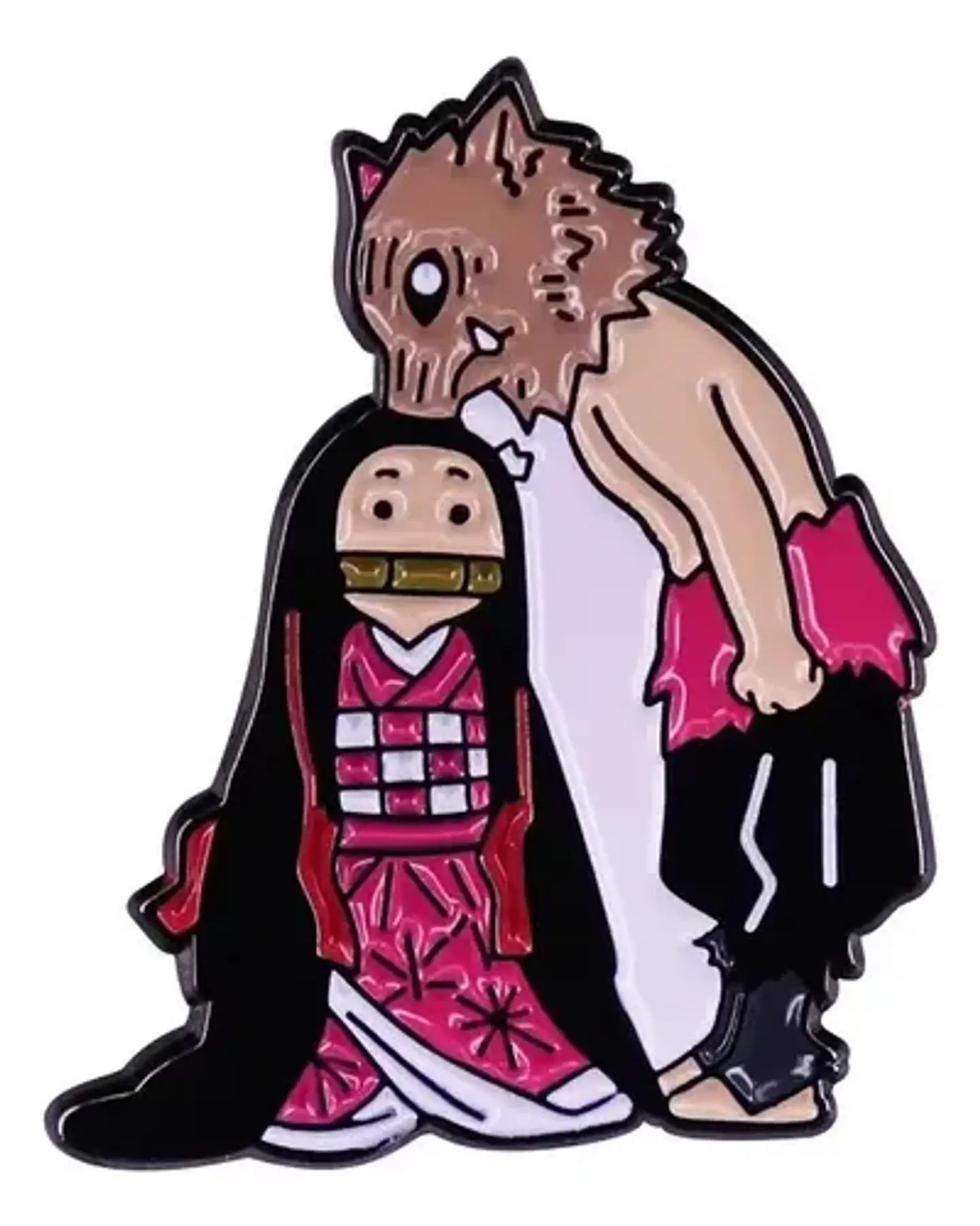 Pins De Nezuko Kamado / Demon Slayer / Broches Metálicos 10