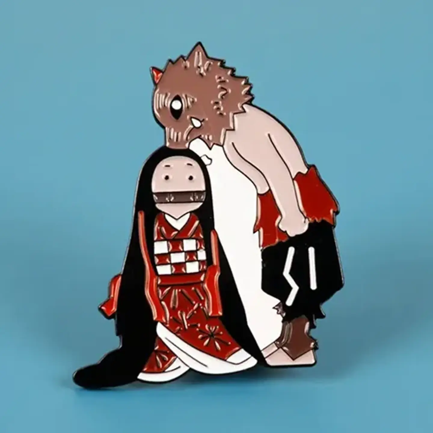 Pins De Nezuko Kamado / Demon Slayer / Broches Metálicos 12