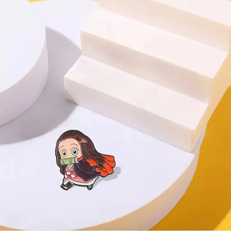 Pins De Nezuko Kamado / Demon Slayer / Broches Metálicos 15