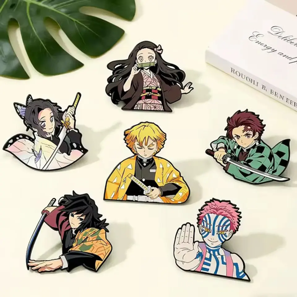 Pins De Nezuko Kamado / Demon Slayer / Broches Metálicos 20