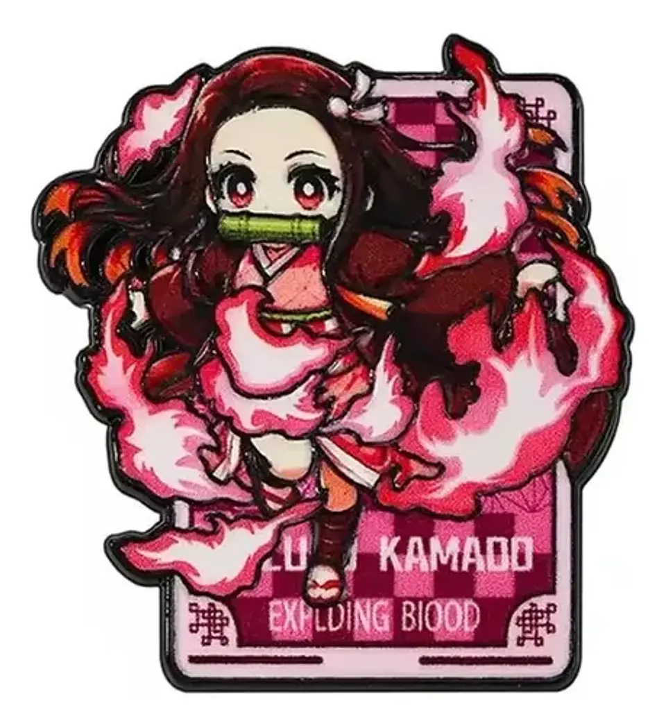 Pins De Nezuko Kamado / Demon Slayer / Broches Metálicos 22