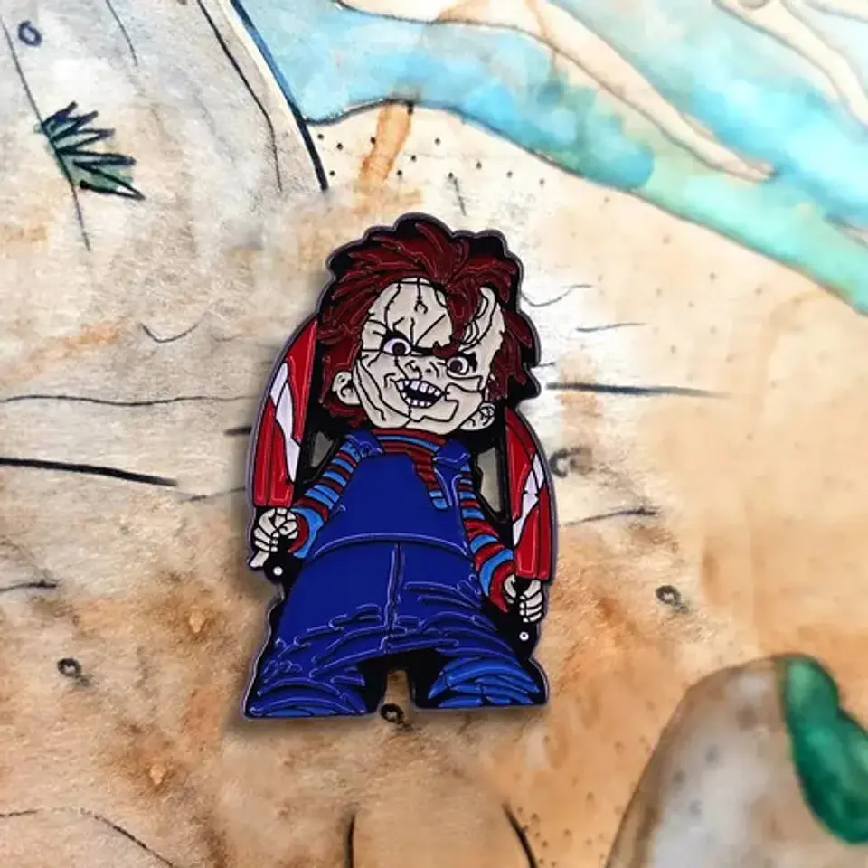 Pins De Chucky / El Muñeco Diabólico / Pines Metálicos 4