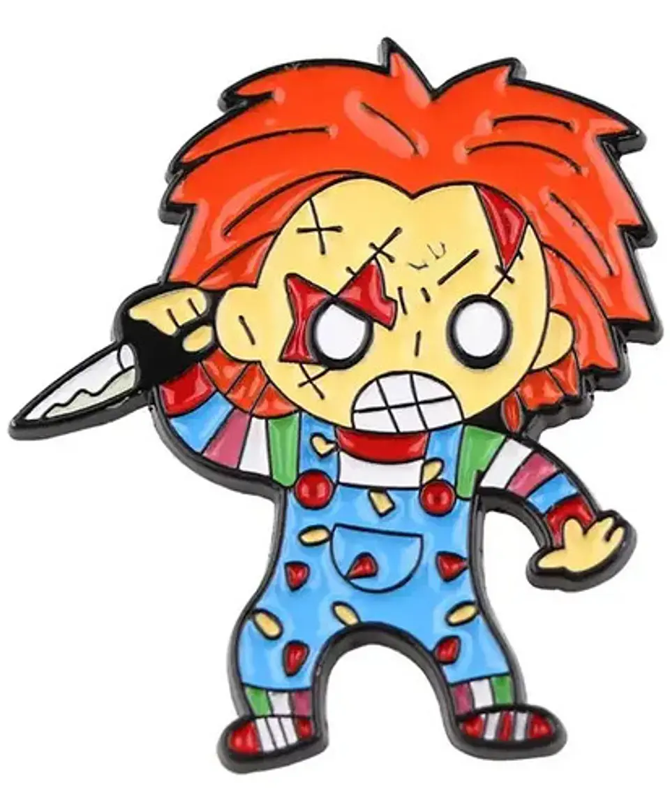 Pins De Chucky / El Muñeco Diabólico / Pines Metálicos 7