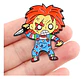 Pins De Chucky / El Muñeco Diabólico / Pines Metálicos - Miniatura 8