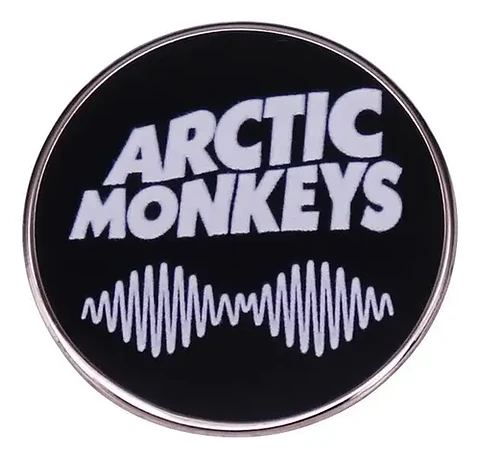 Pins De Arctic Monkeys / Musica / Pines Metálicos (broches)