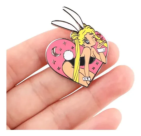 Pins De Serena Tsukino / Sailor Moon / Pines Metálicos