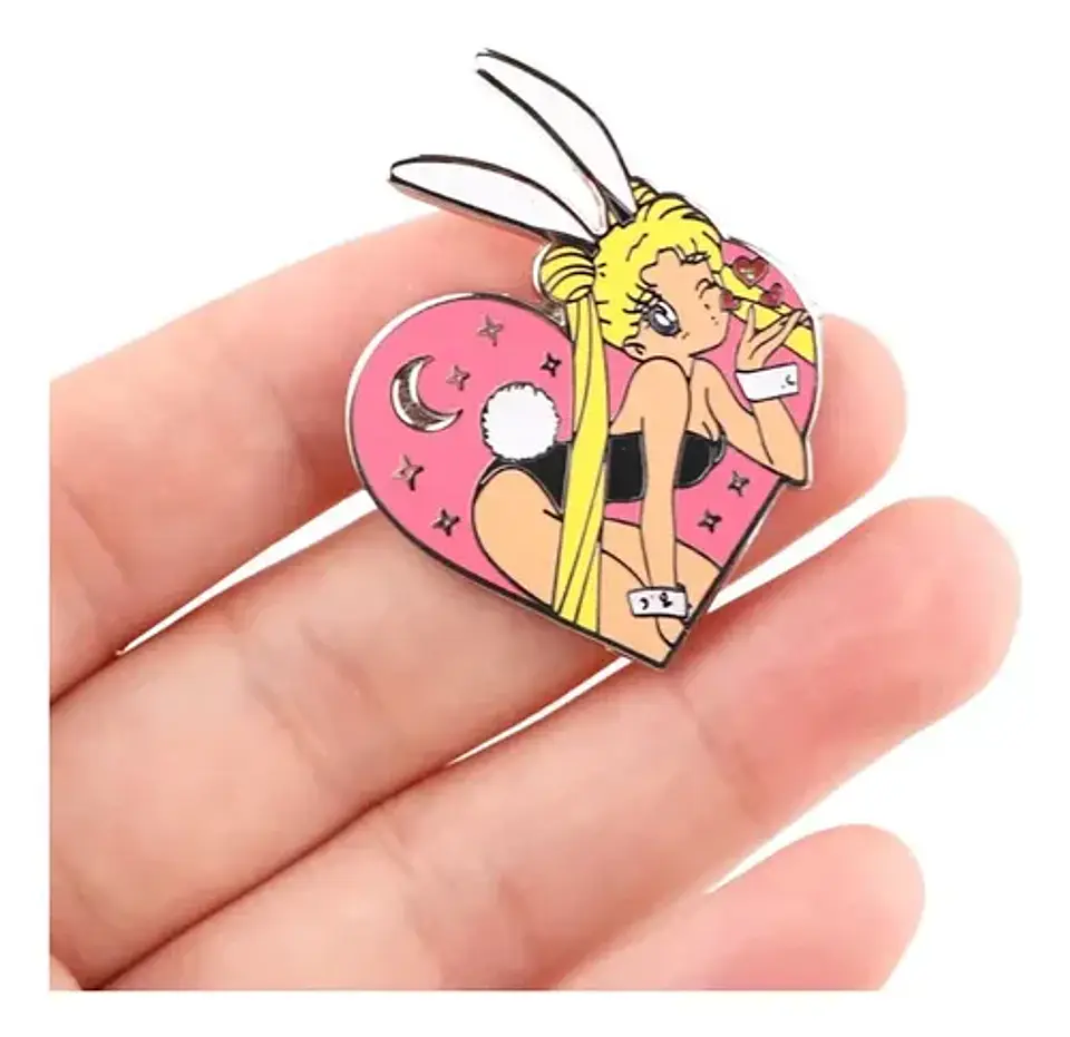 Pins De Serena Tsukino / Sailor Moon / Pines Metálicos 2