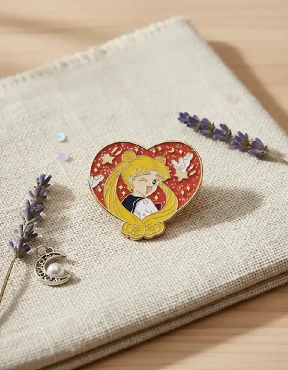Pins De Serena Tsukino / Sailor Moon / Pines Metálicos 6
