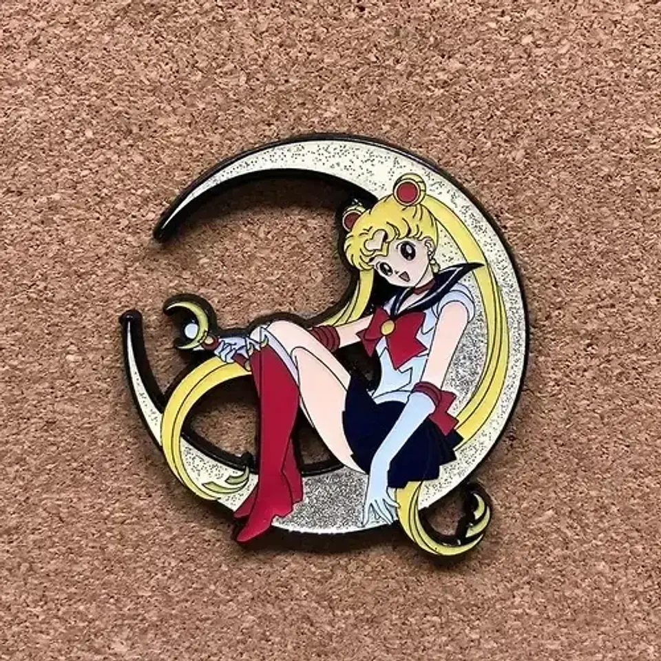 Pins De Serena Tsukino / Sailor Moon / Pines Metálicos 12