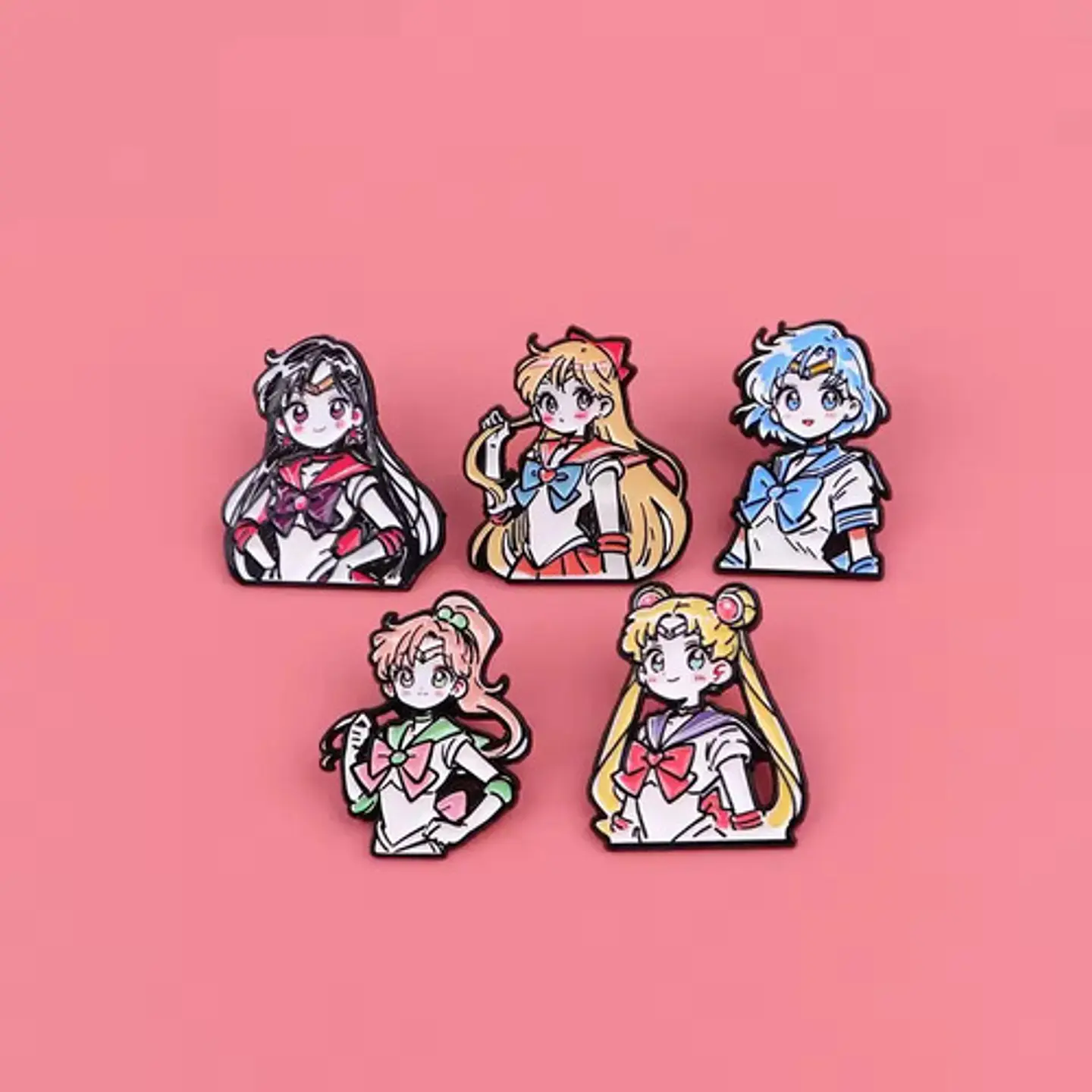Pins De Serena Tsukino / Sailor Moon / Pines Metálicos 21