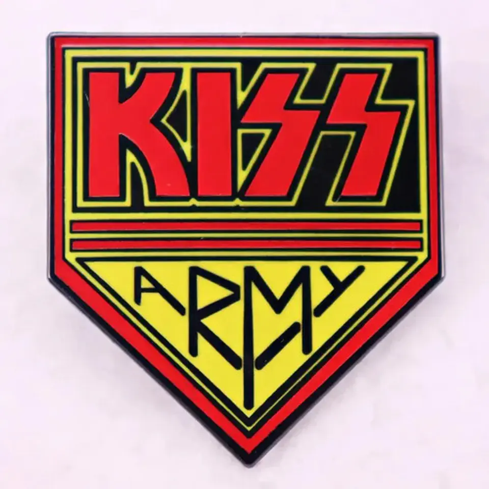 Pins De Kiss / Musica / Pines Metálicos (broches) 5