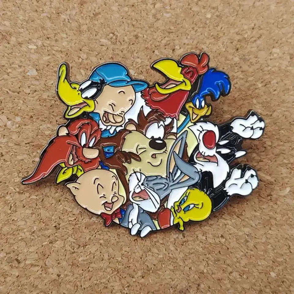 Pins De Looney Tunes / Looney Tunes / Broches Metálicos 12