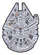 Pins De Halcón Milenario / Star Wars / Broches Metálicos - Miniatura 1