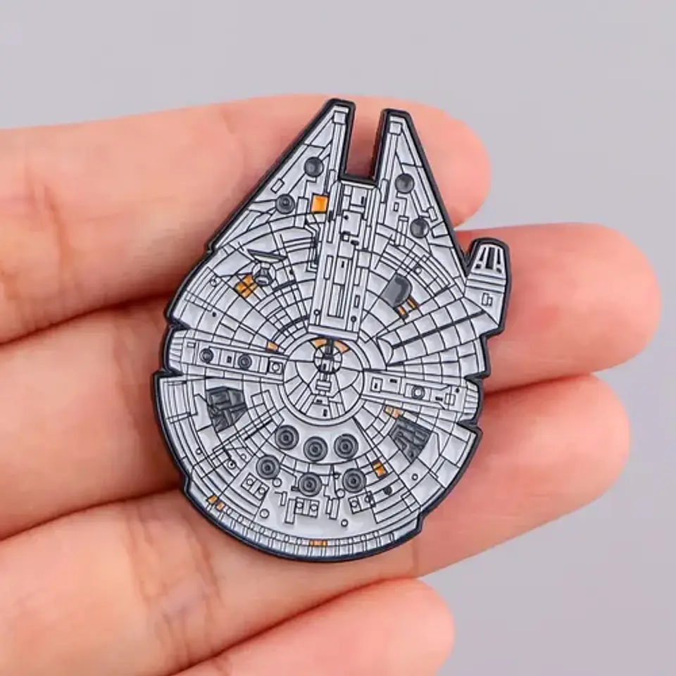 Pins De Halcón Milenario / Star Wars / Broches Metálicos 6