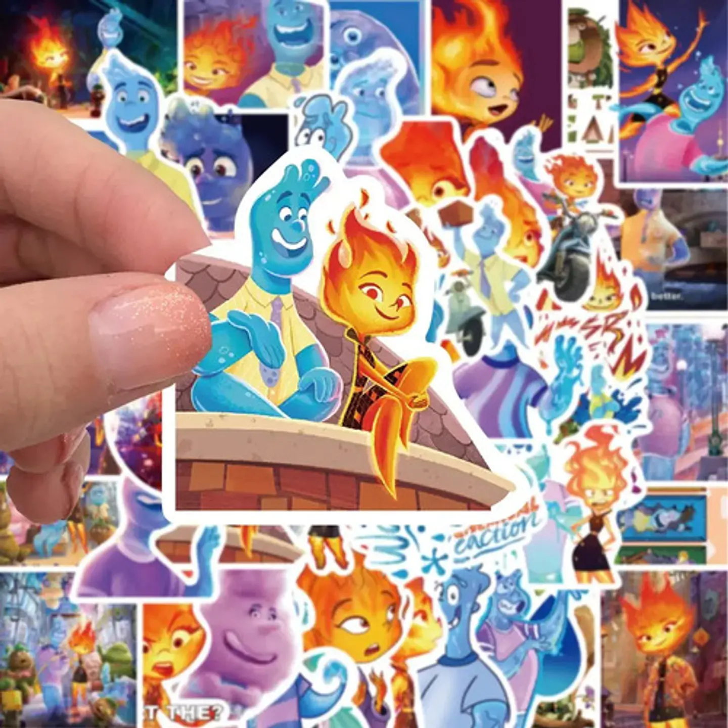 Elementos - Set De 50 Stickers / Calcomanías / Pegatinas 3