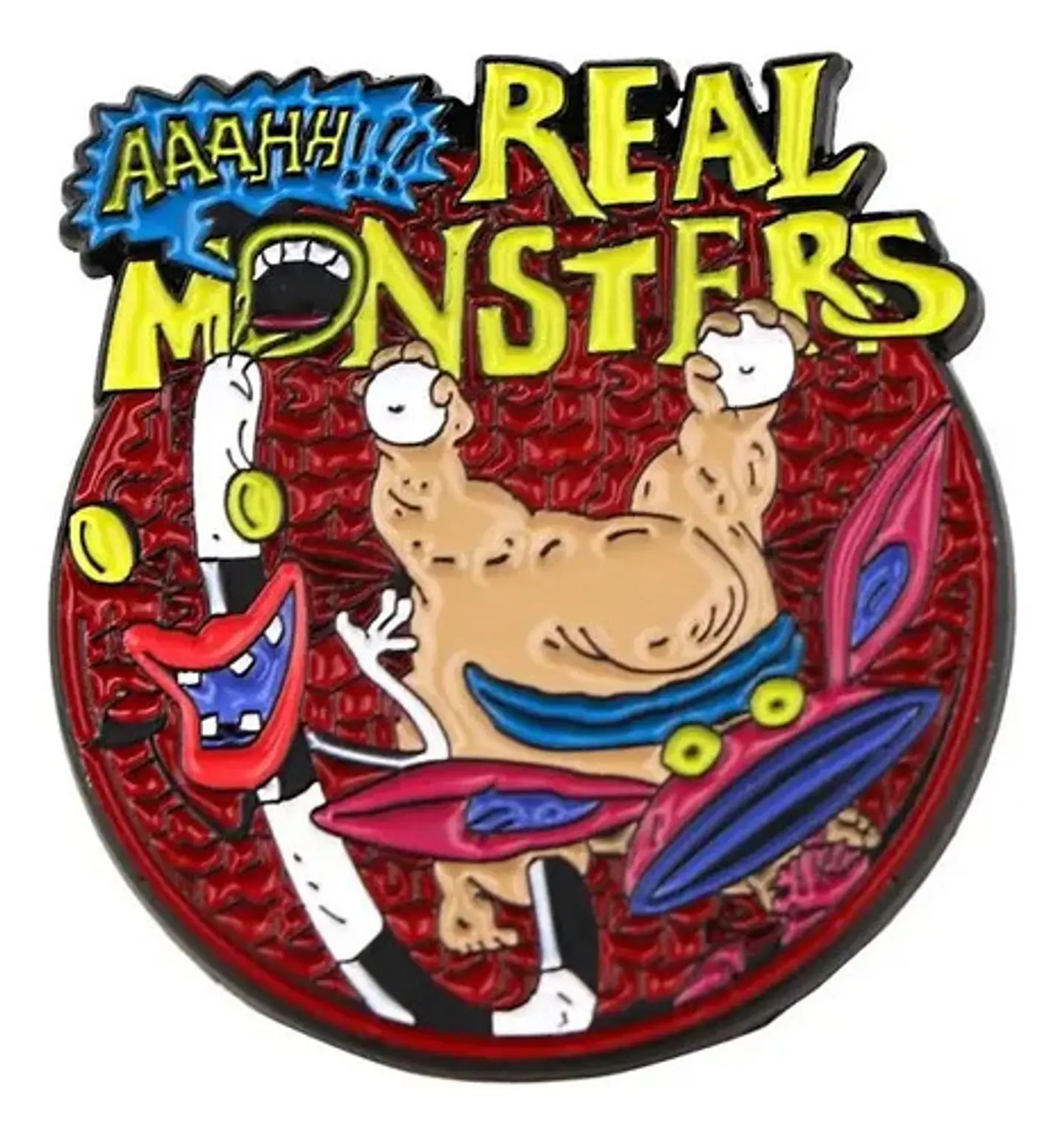 Pins Monstruos De Verdad / Real Monsters / Pines Metálicos  1