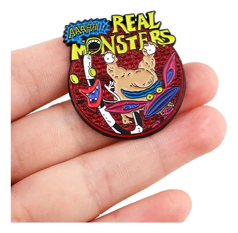 Pins Monstruos De Verdad / Real Monsters / Pines Metálicos 
