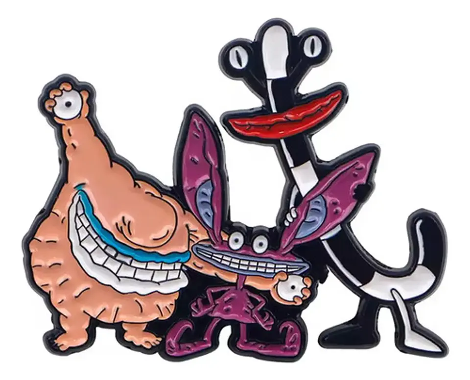 Pins Monstruos De Verdad / Real Monsters / Pines Metálicos  7