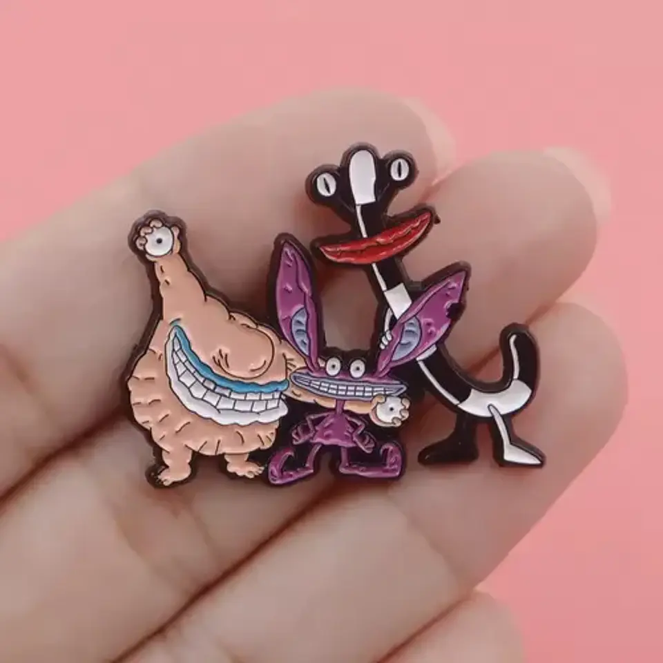 Pins Monstruos De Verdad / Real Monsters / Pines Metálicos  8