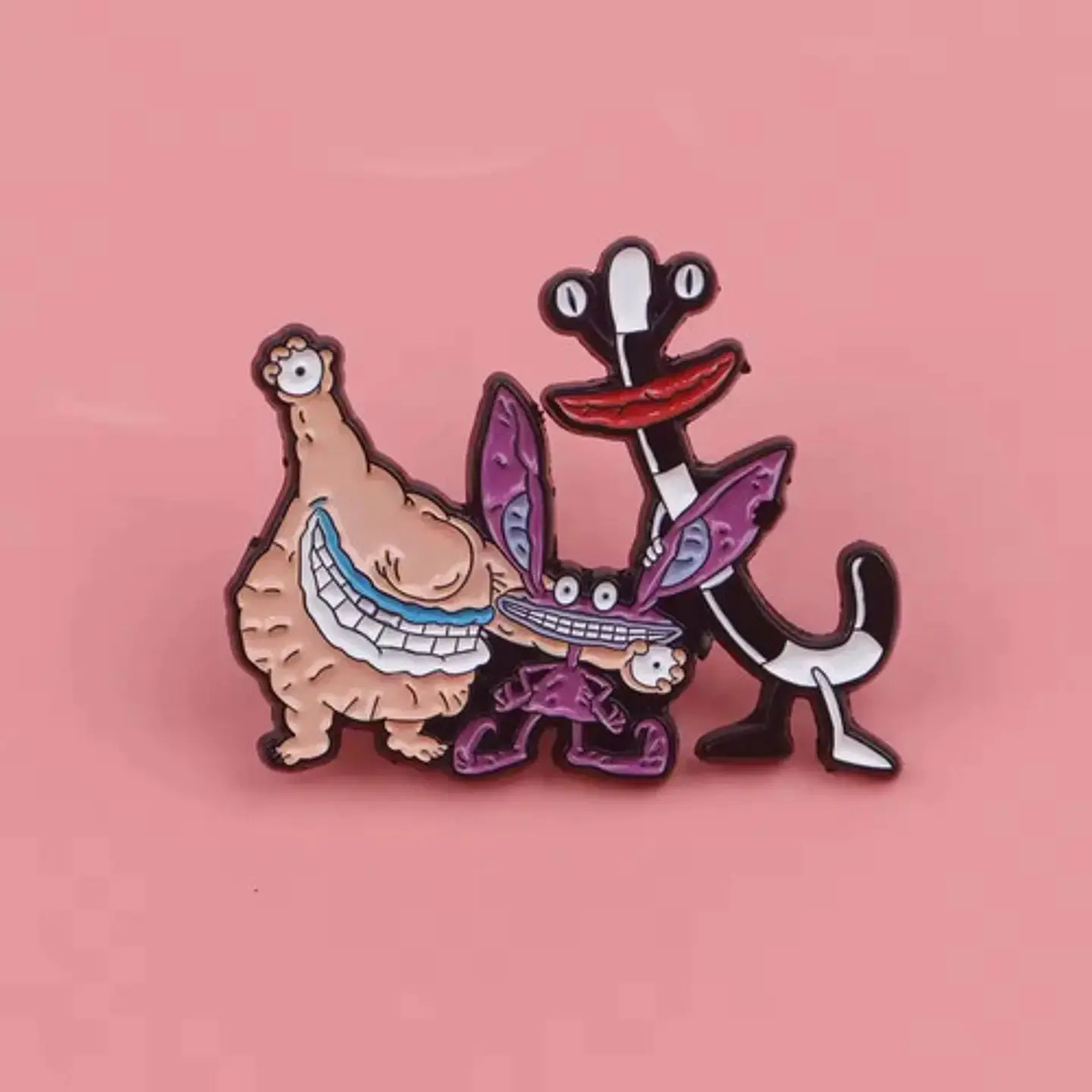 Pins Monstruos De Verdad / Real Monsters / Pines Metálicos  9