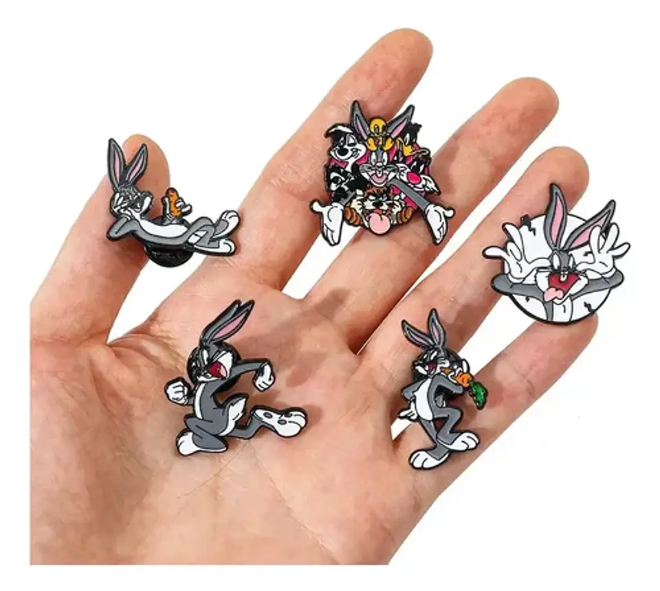 Pins De Bugs Bunny / Looney Tunes / Broches Metálicos 19
