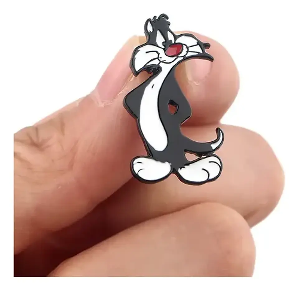 Pins Del Gato Silvestre / Looney Tunes / Broches Metálicos 6