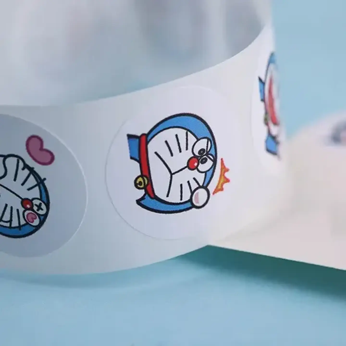 Doraemon - Set De 500 Stickers / Rollo De Pegatinas 6