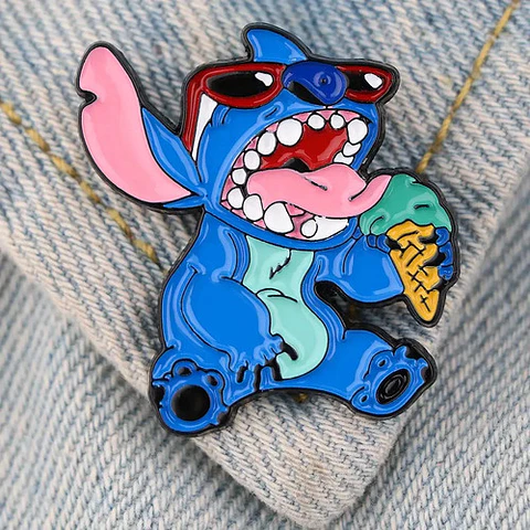 Pins De Stitch / Lilo And Stitch / Pines Metálicos (broches)