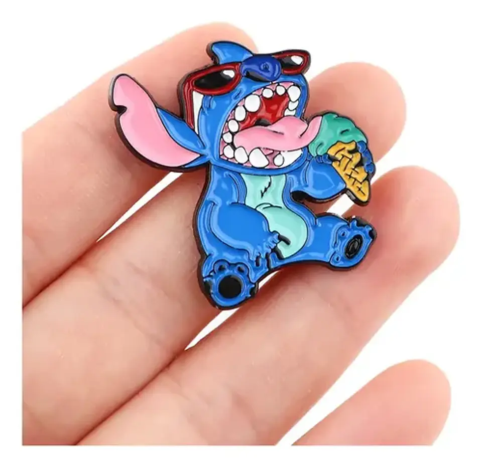 Pins De Stitch / Lilo And Stitch / Pines Metálicos (broches) 5