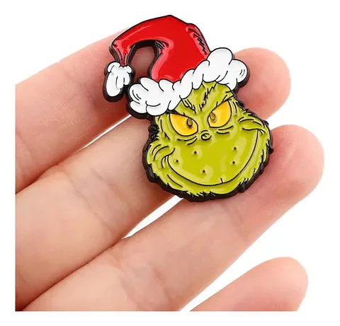 Pins De Grinch / El Grinch / Pines Metálicos (broches)