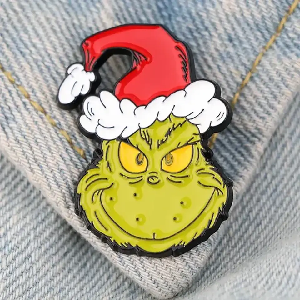 Pins De Grinch / El Grinch / Pines Metálicos (broches) 3