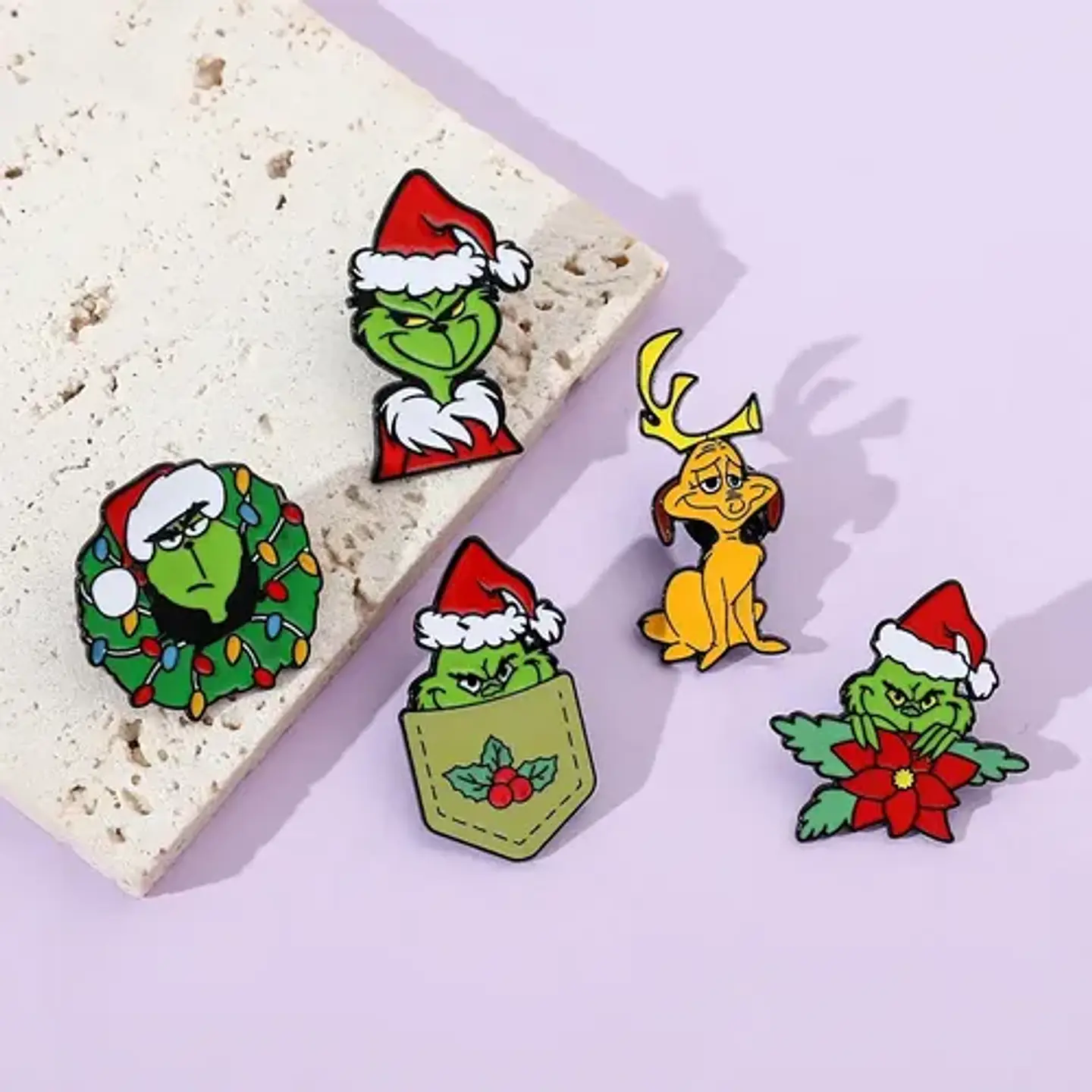 Pins De Grinch / El Grinch / Pines Metálicos (broches) 6