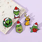Pins De Grinch / El Grinch / Pines Metálicos (broches) - Miniatura 6