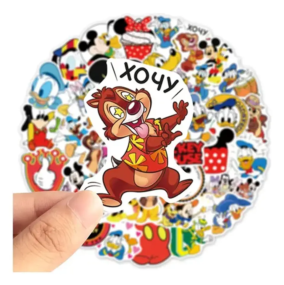 Pato Donald - Set De 50 Stickers / Calcomanías / Pegatinas 3