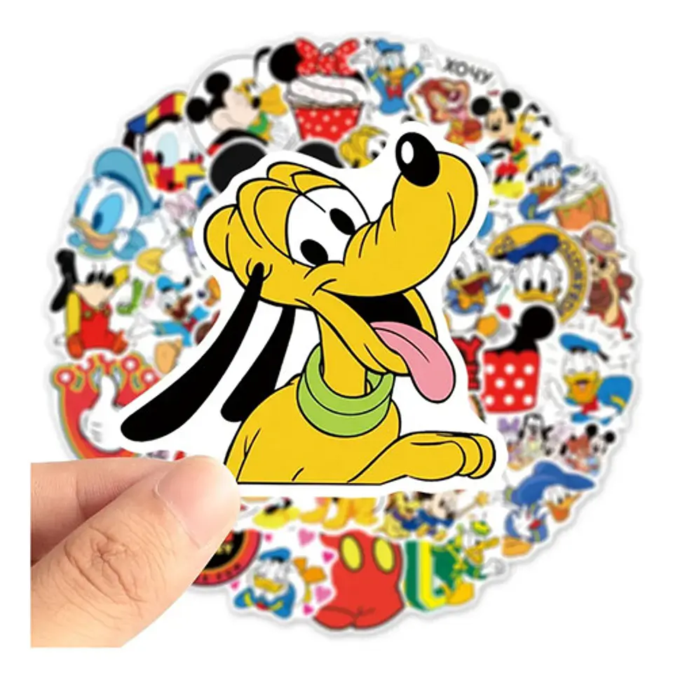 Pato Donald - Set De 50 Stickers / Calcomanías / Pegatinas 4