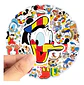 Pato Donald - Set De 50 Stickers / Calcomanías / Pegatinas - Miniatura 5