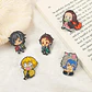Pins De Inosuke Hashibira / Demon Slayer / Broches Metálicos - Miniatura 4