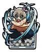 Pins De Inosuke Hashibira / Demon Slayer / Broches Metálicos - Miniatura 16