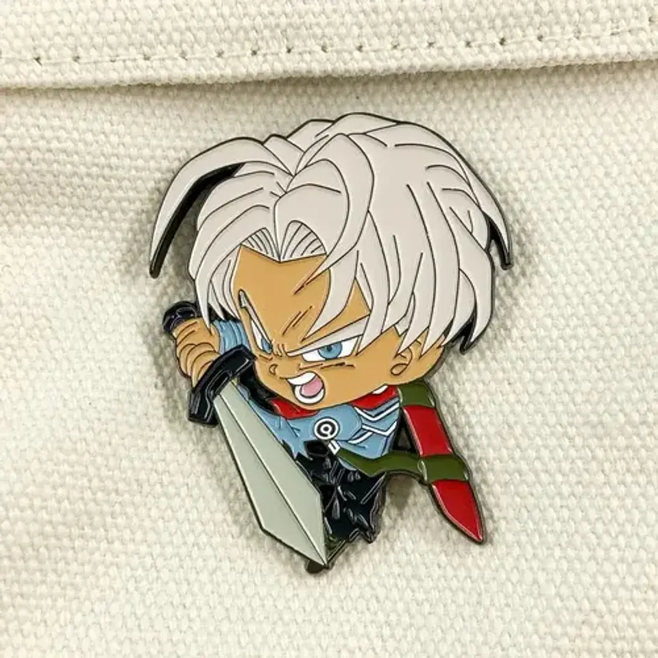 Pins De Trunks / Dragon Ball Z / Pines Metálicos (broches) 3