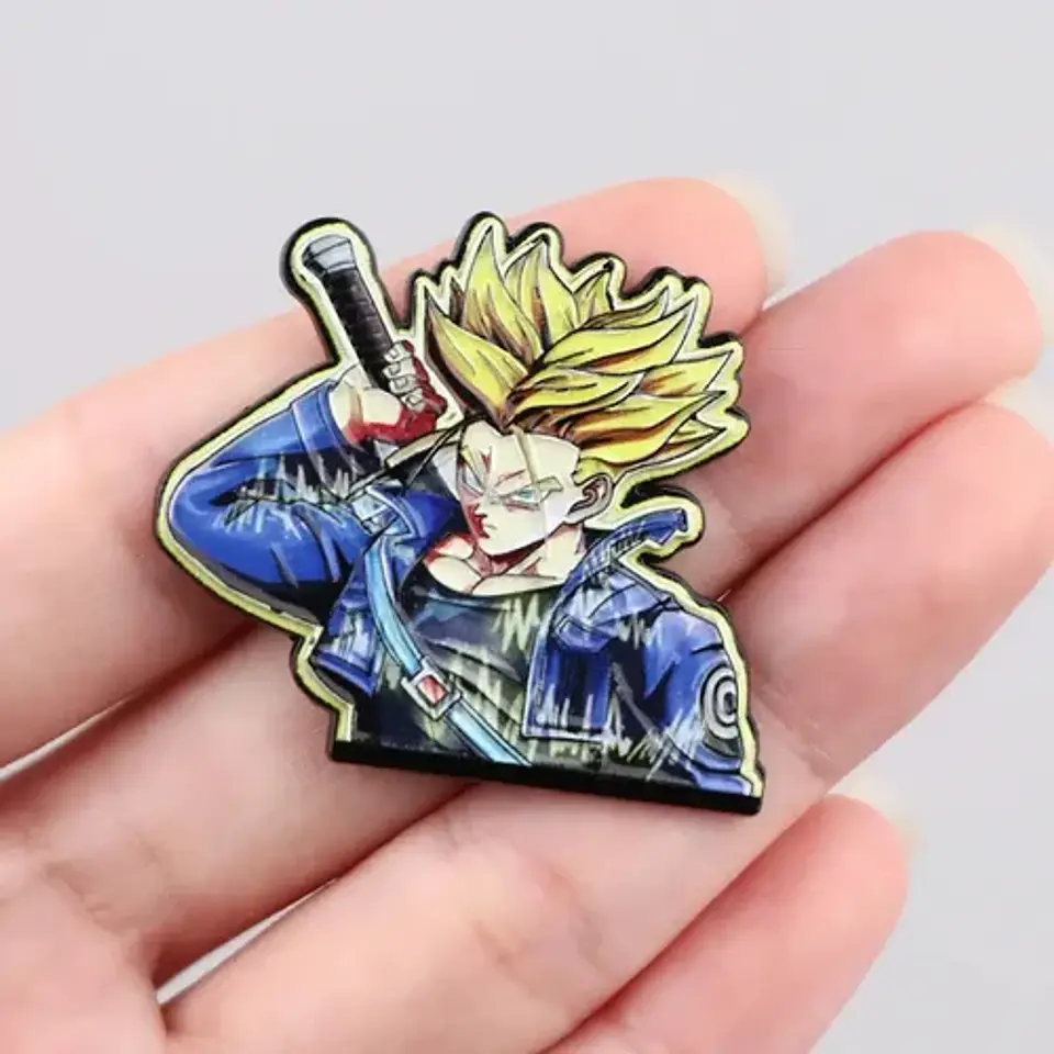 Pins De Trunks / Dragon Ball Z / Pines Metálicos (broches) 7