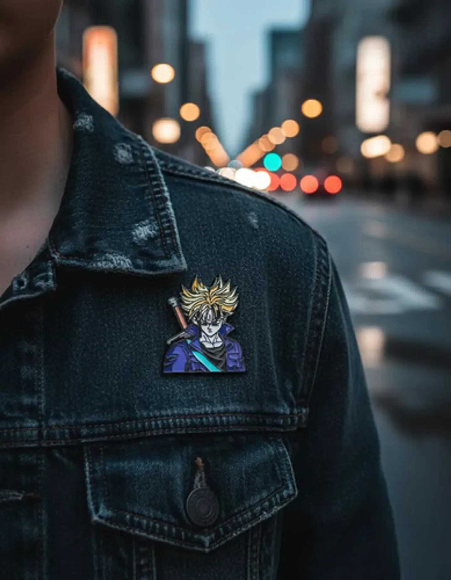 Pins De Trunks / Dragon Ball Z / Pines Metálicos (broches) 15