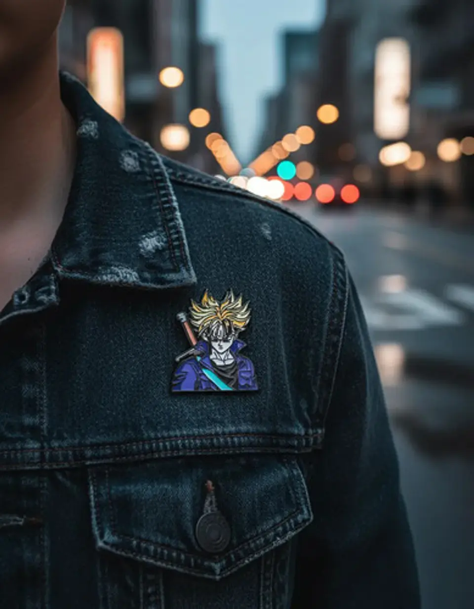 Pins De Trunks / Dragon Ball Z / Pines Metálicos (broches) 15