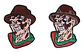 Aros Aretes Pendientes Freddy Krueger / Acero Quirúrgico - Miniatura 1