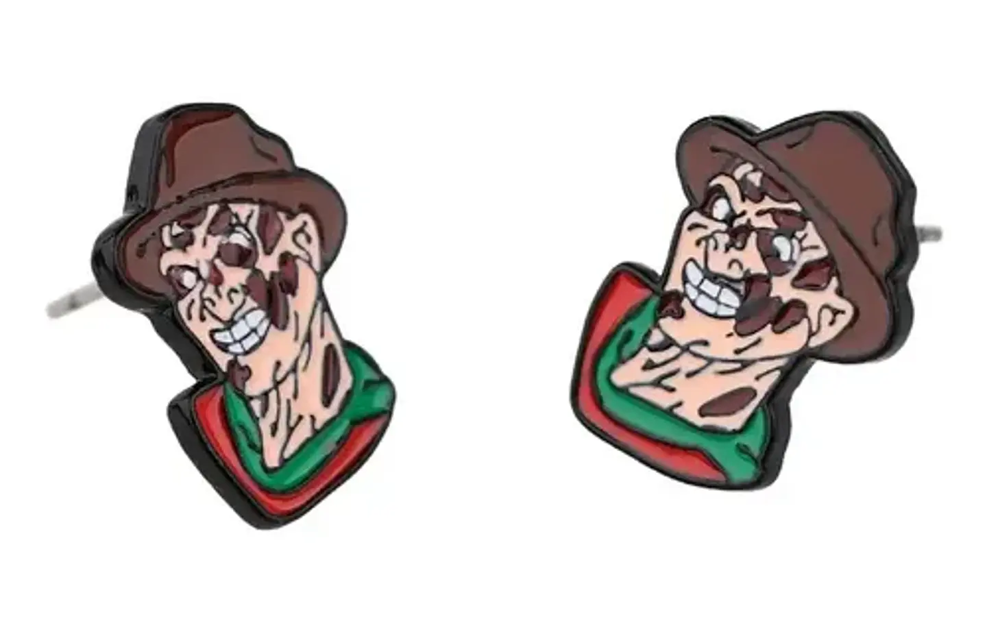 Aros Aretes Pendientes Freddy Krueger / Acero Quirúrgico 6