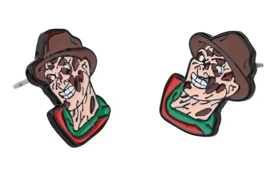 Aros Aretes Pendientes Freddy Krueger / Acero Quirúrgico 6
