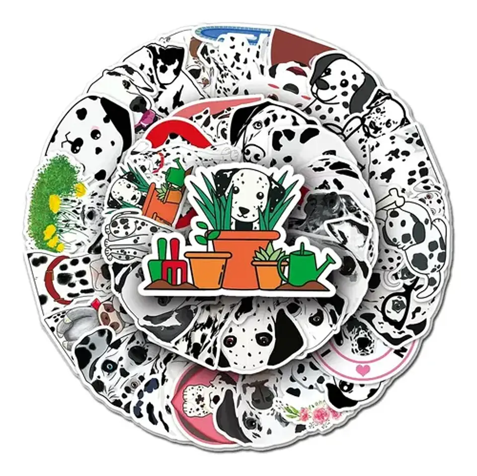 Dálmatas - Set De 50 Stickers / Calcomanías / Pegatinas 1