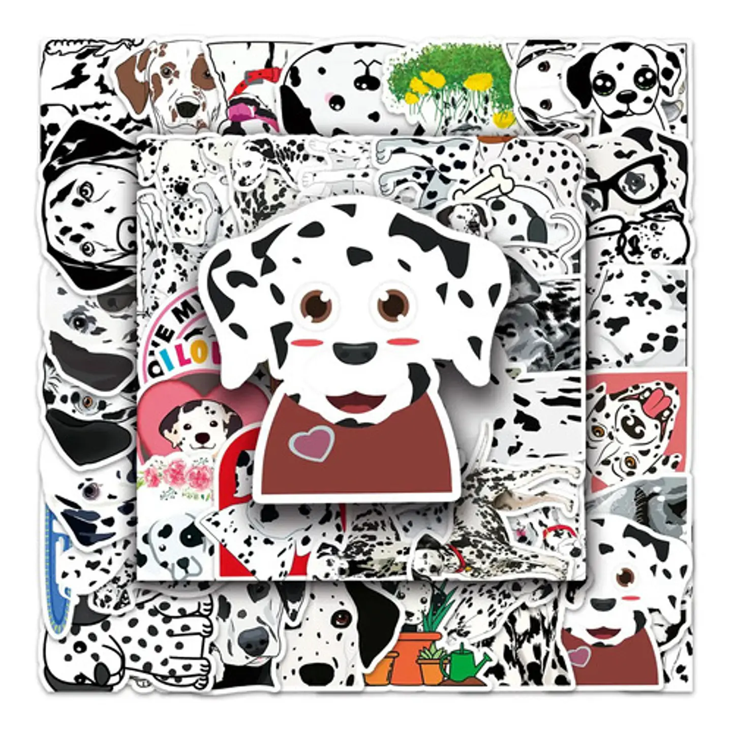 Dálmatas - Set De 50 Stickers / Calcomanías / Pegatinas 3